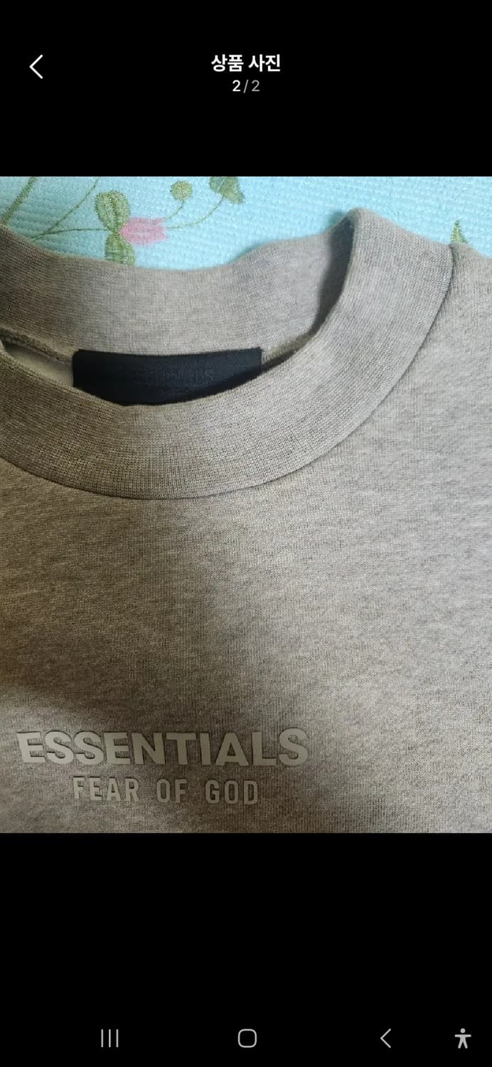 피어오브갓에센셜 sweat shirt  상품이미지1