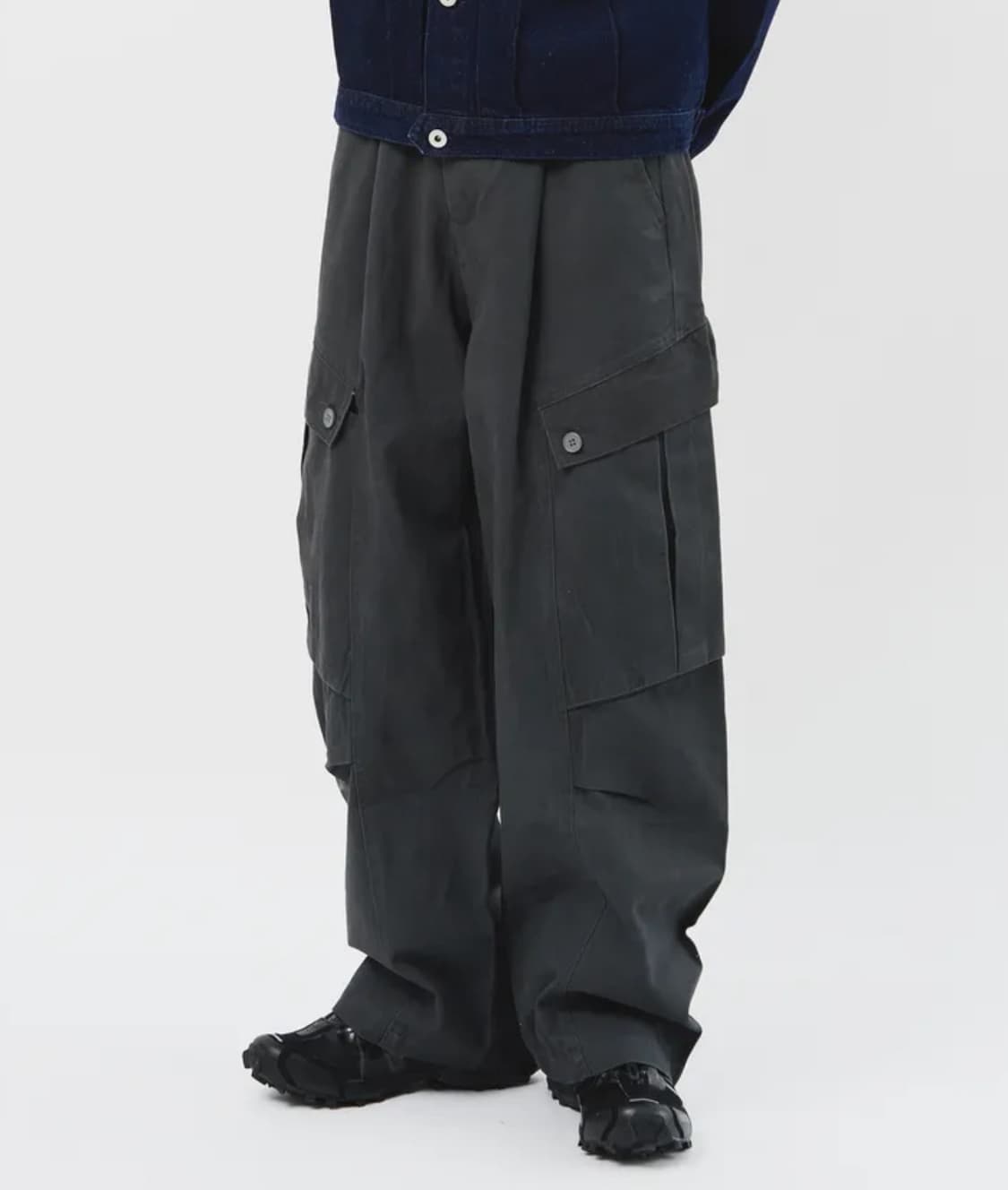 하이파이펑크 카고 팬츠 차콜 상품이미지1