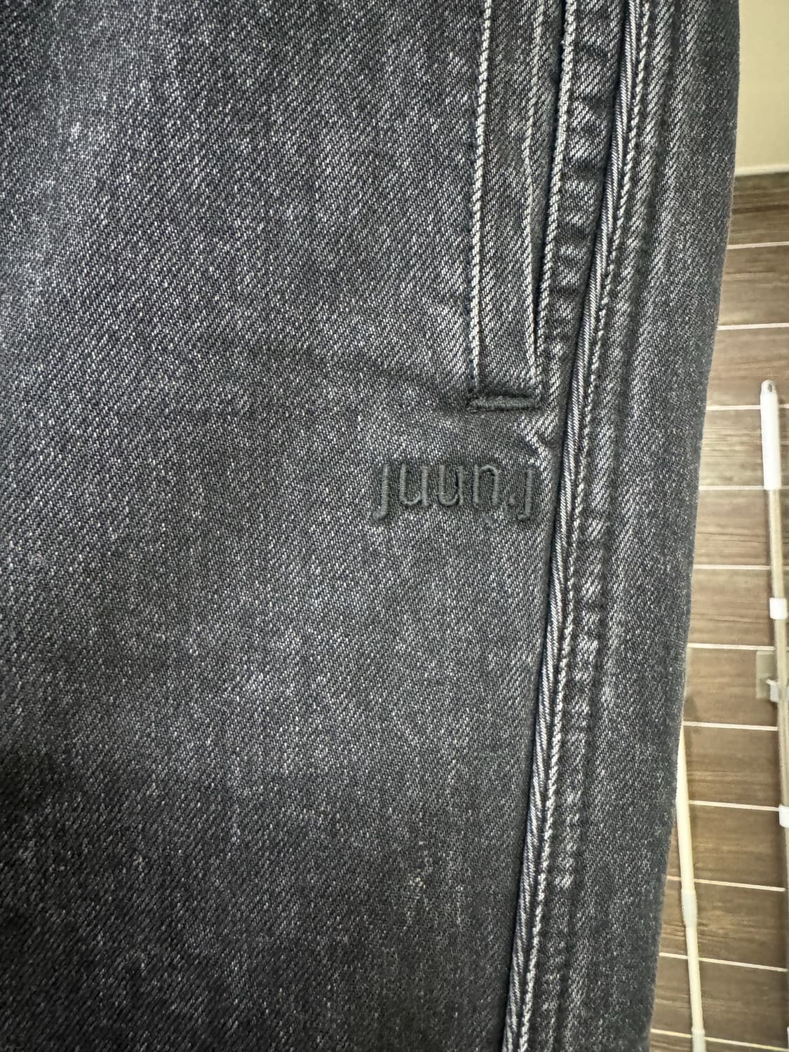 준지 / 유아인 흑청 조거팬츠 / 46 상품이미지4