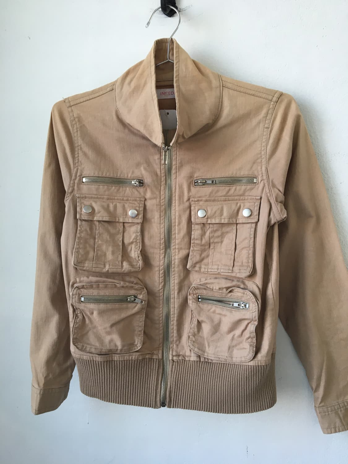 Multi pocket high neck zip up 상품이미지4