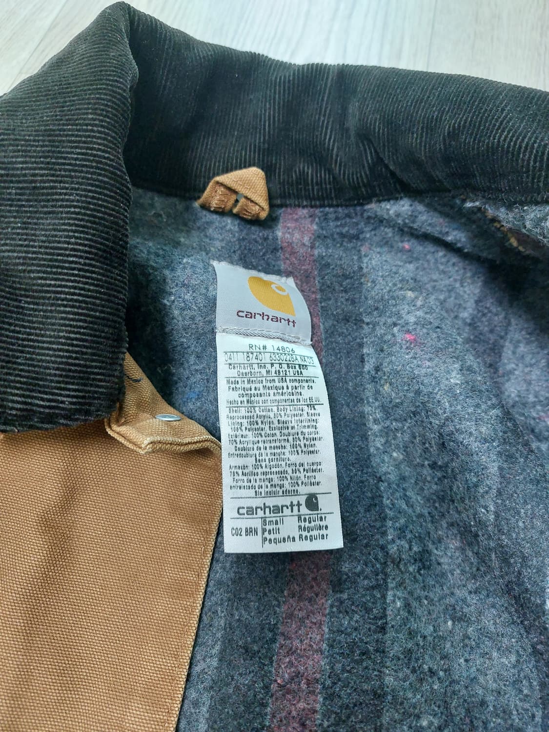 칼하트 초어코트 c02 brn 상품이미지2