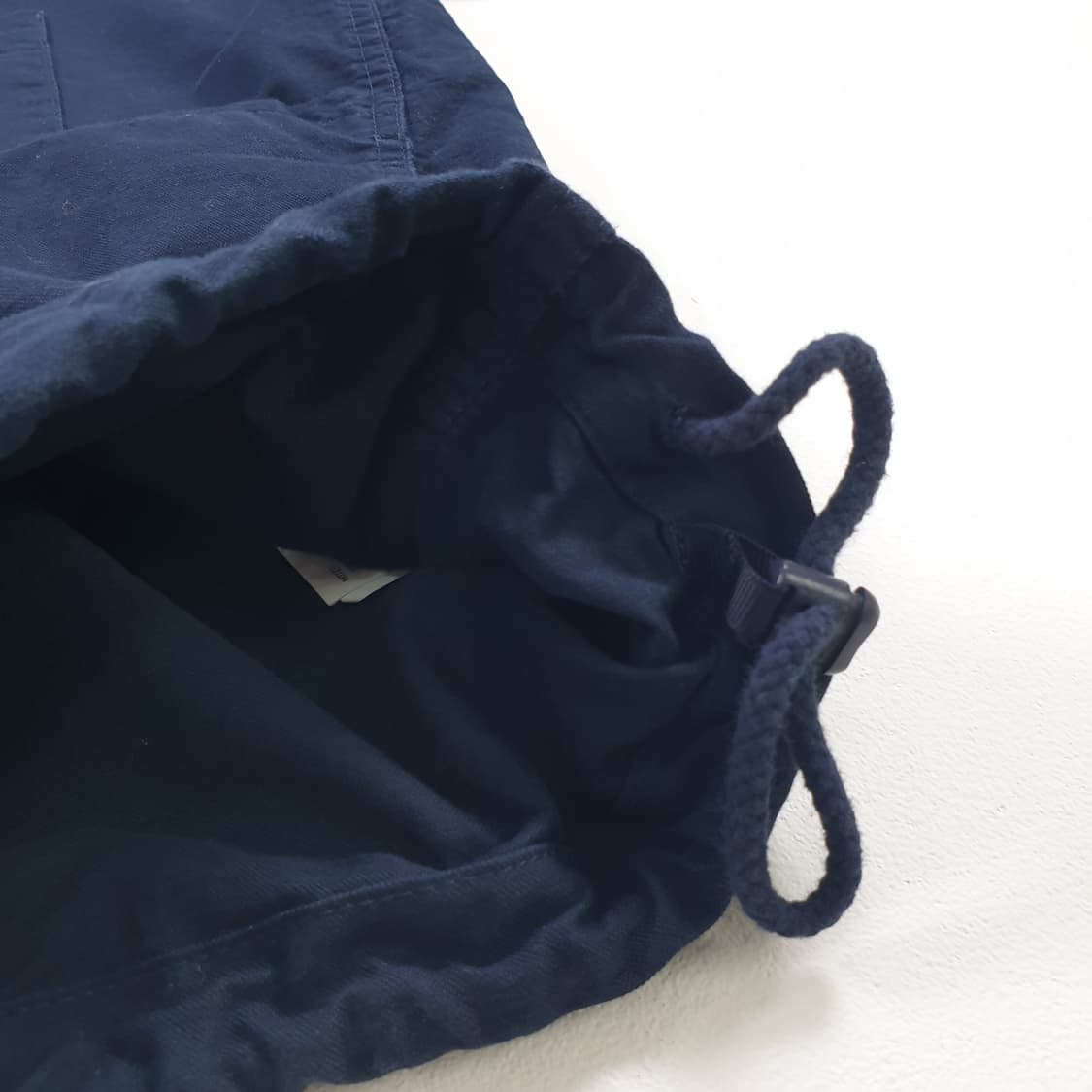 ESOPIONAGE 네이비 헨리넥 반팔 티셔츠 상품이미지6