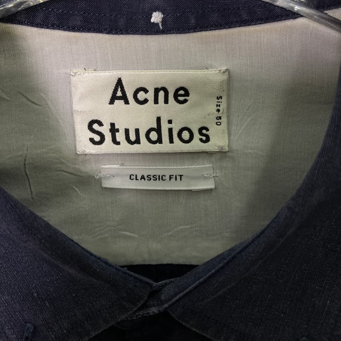 아크네 스튜디오 이셔우드 디그레이드 린넨 셔츠 상품이미지3