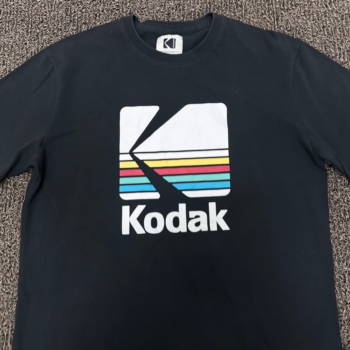 KODAK 코닥 반팔티셔츠 블랙 M 상품이미지2