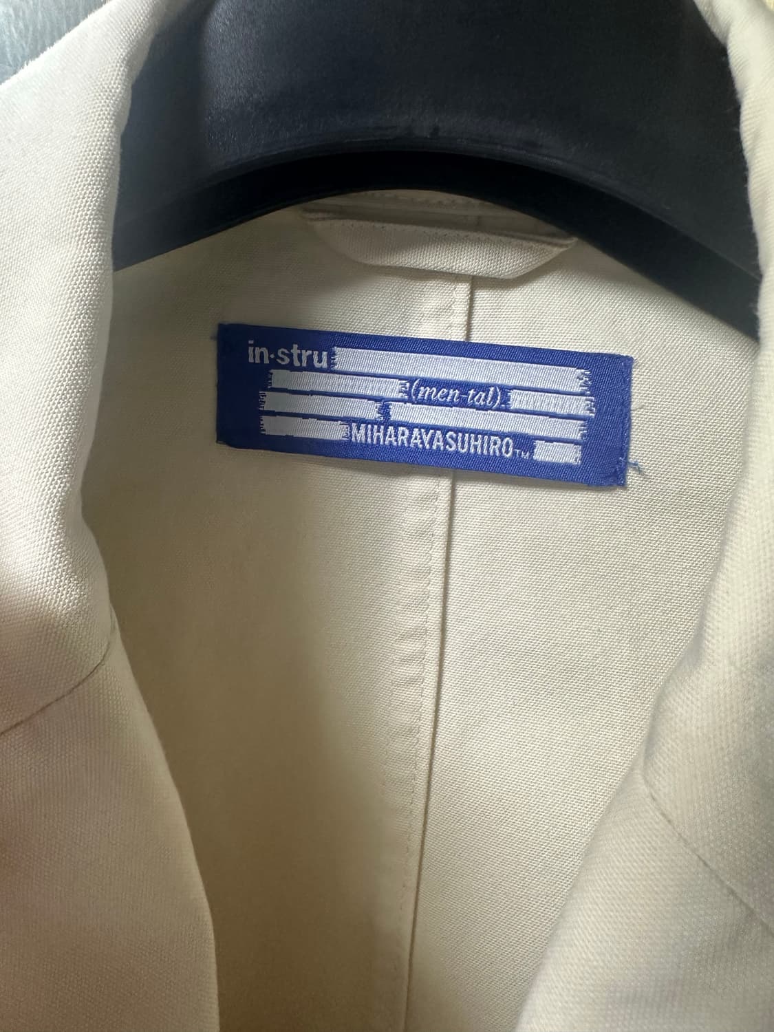 [새상품급] 미하라야스히로 블레이져 자켓 아이보리 L 상품이미지4