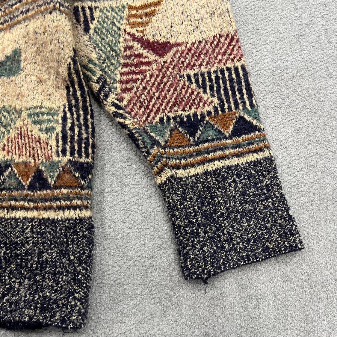 4 미쏘니 빅카라 멀티컬러 울 니트 상품이미지3