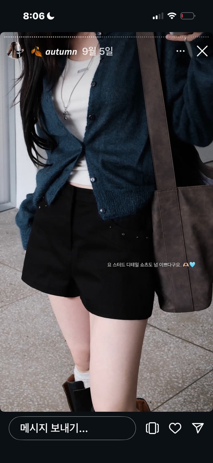 le amour premium 크로커 숏 팬츠 상품이미지2