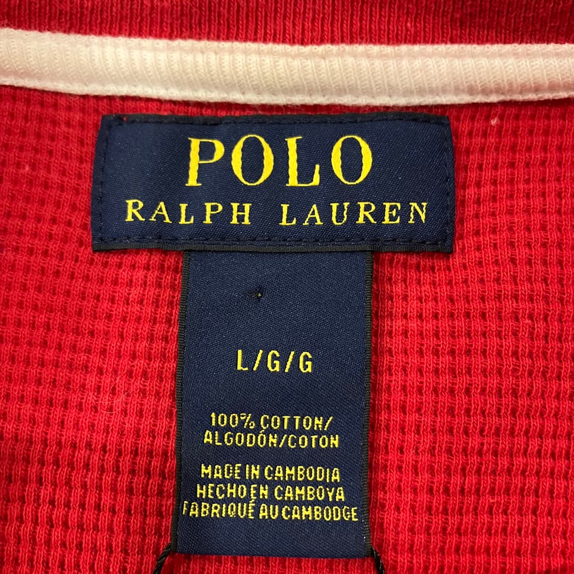 228 폴로 와플 롱슬리브 상품이미지2