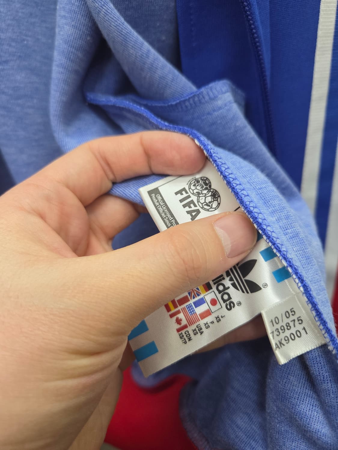 아디다스 프랑스 06-07 독일월드컵 트랙탑 져지 상품이미지7