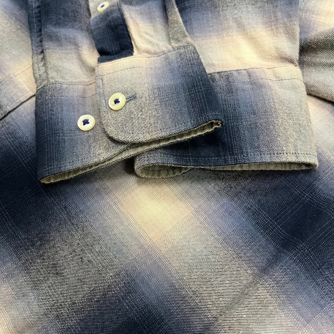 [M] 타미힐피거 뉴욕핏 그라데이션 체크 셔츠 남방 3984 상품이미지5