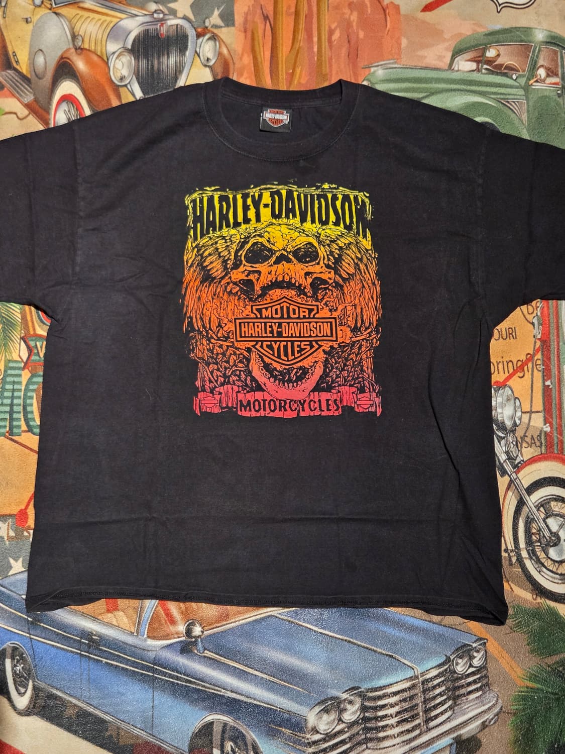 할리데이비슨 시카고 빈티지 티셔츠 상품이미지1