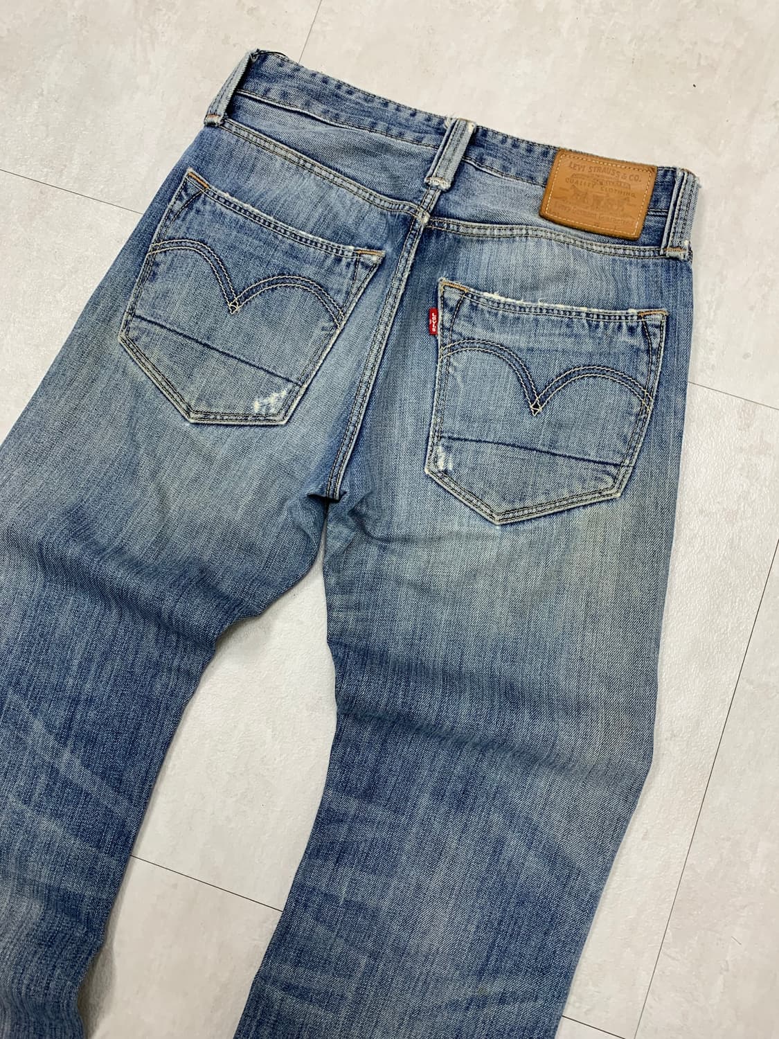 리바이스 그런지 디테일 데님 팬츠 #416 상품이미지9