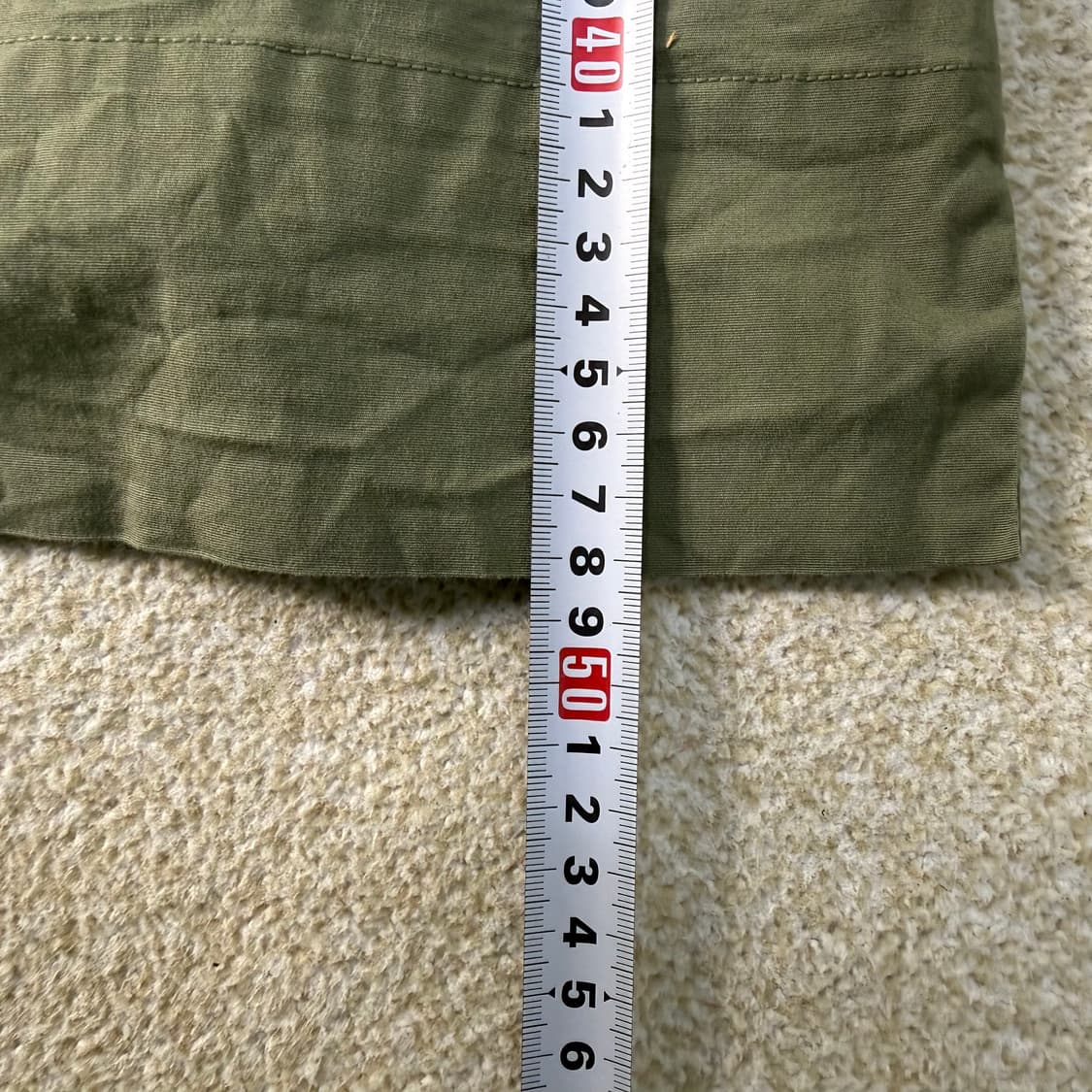 M 타미힐피거 올리브 브이넥 블라우스 0223T 상품이미지6