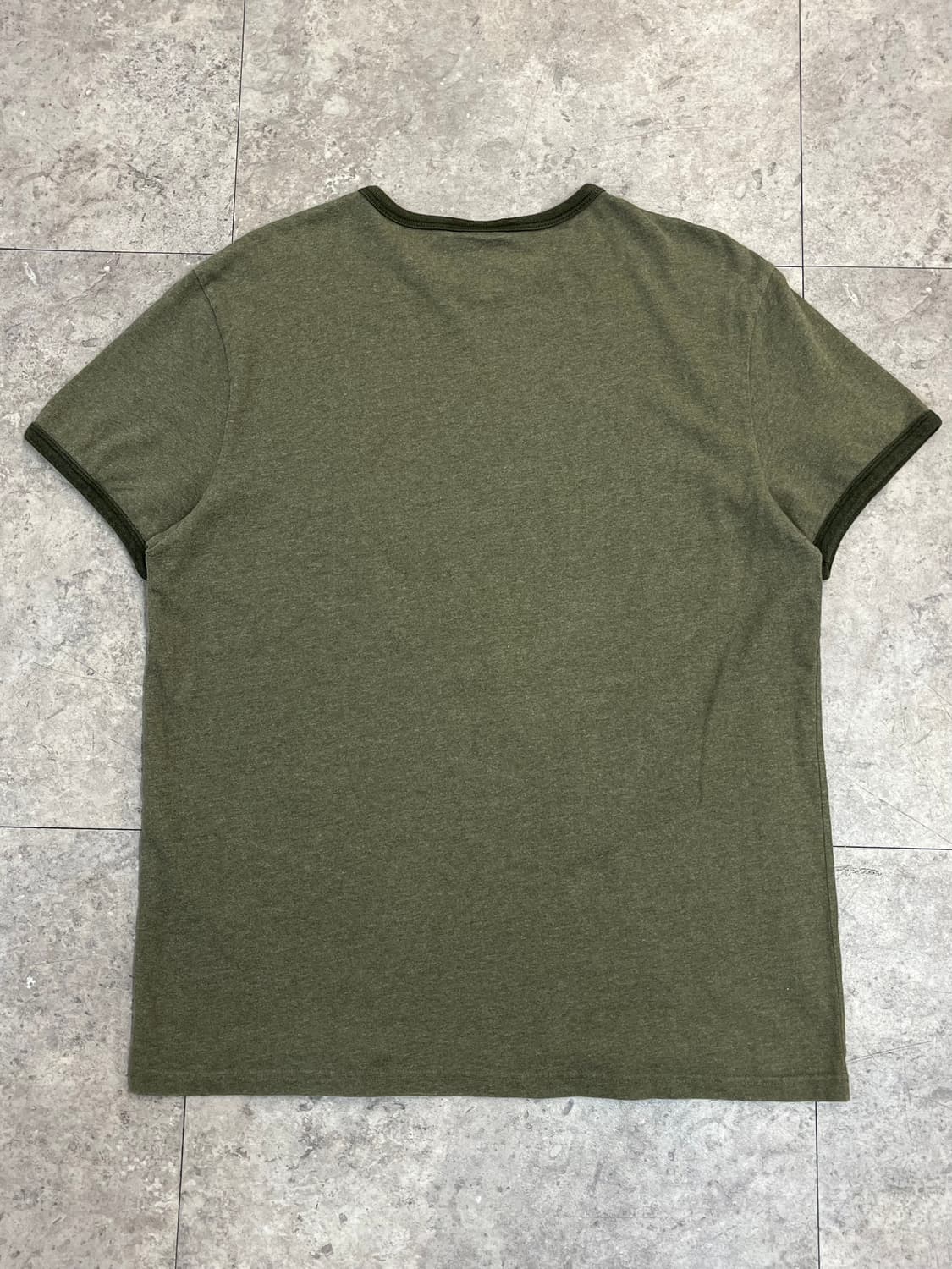 폴로 랄프로렌 라운드넥 반팔티 카키 M #csz3830 상품이미지8