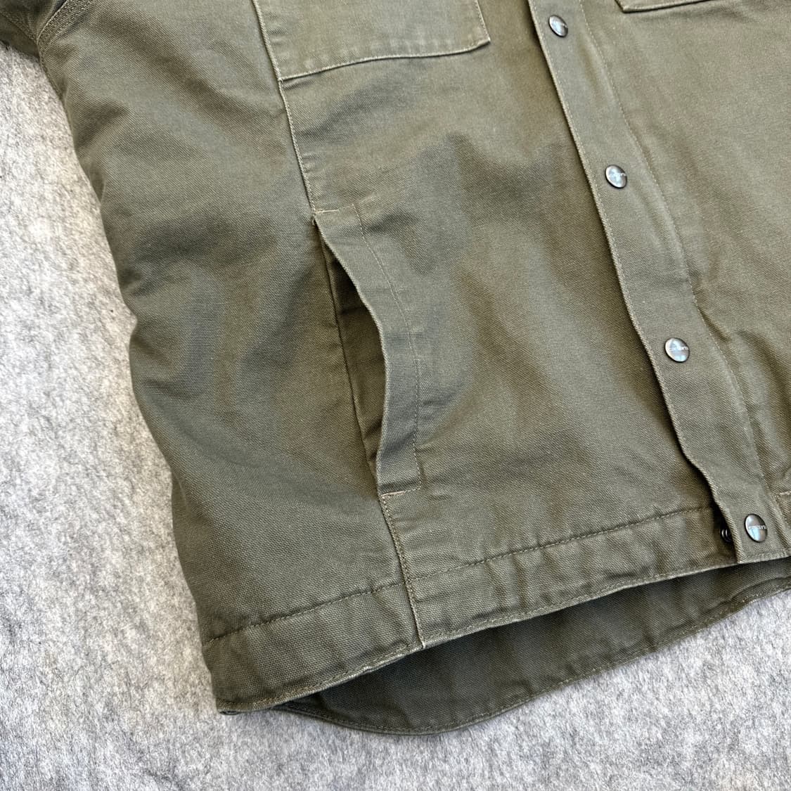 칼하트 103826 MOS 워시드 덕 바틀렛 쉐프파 자켓 L 상품이미지7