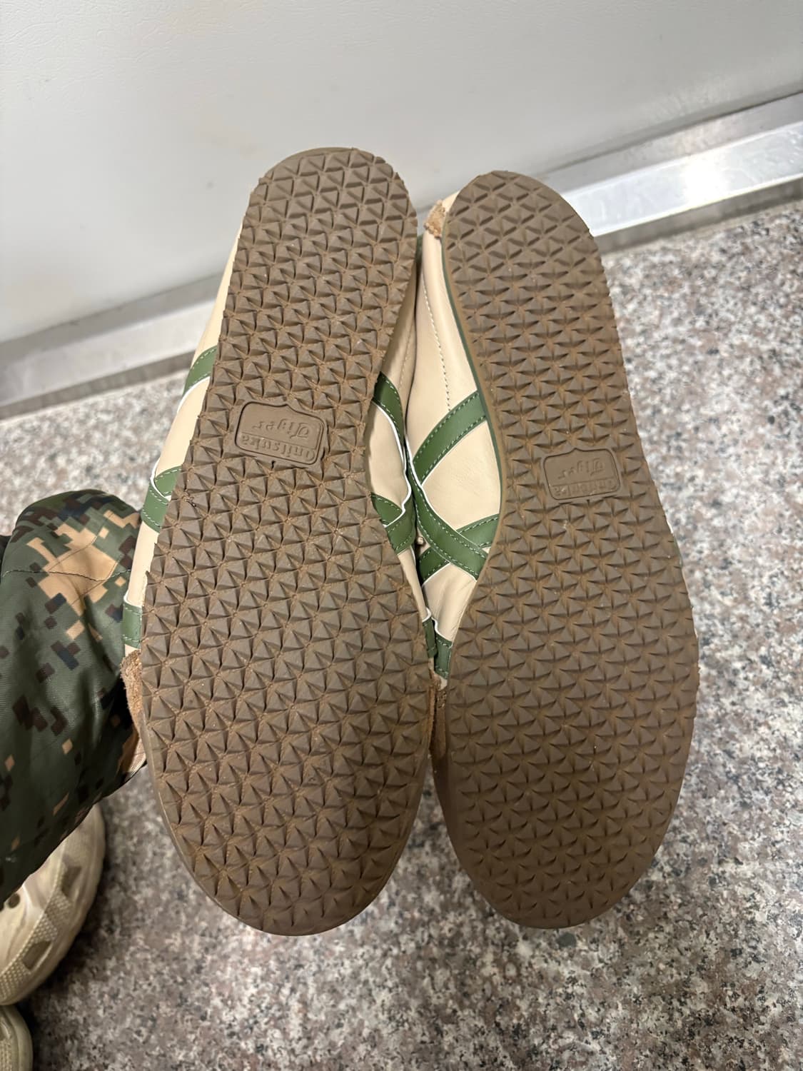 오니츠카타이거 멕시코 66 베이지 그린 상품이미지4