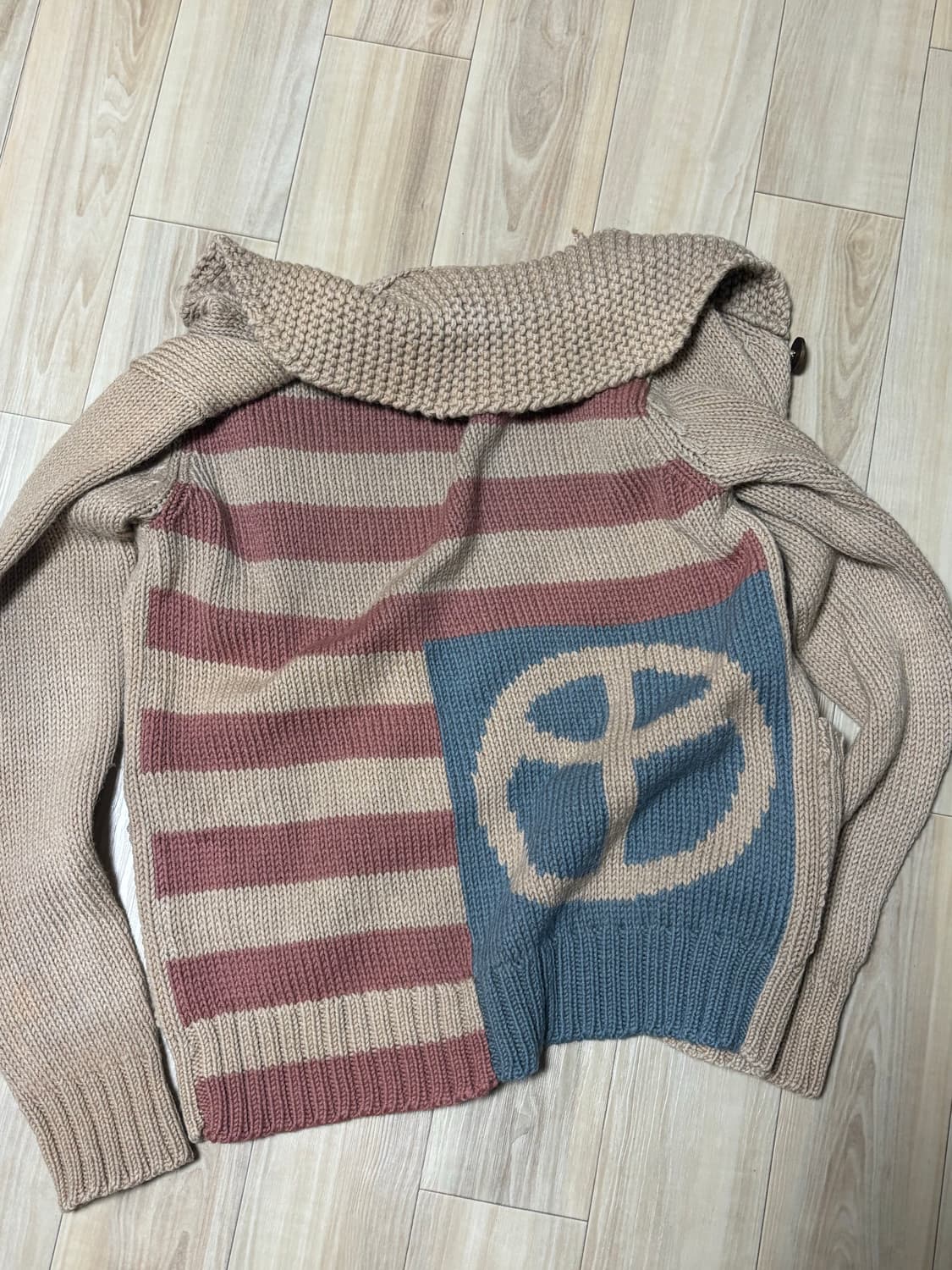 비즈빔 Visvim 성조기 니트 가디건 1 상품이미지1