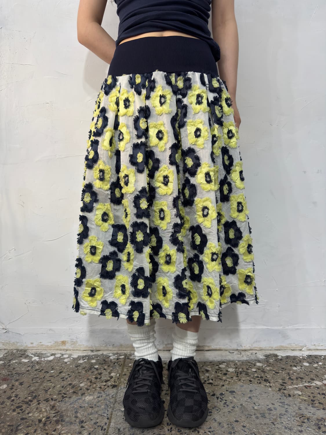 flower banding skirt 상품이미지2
