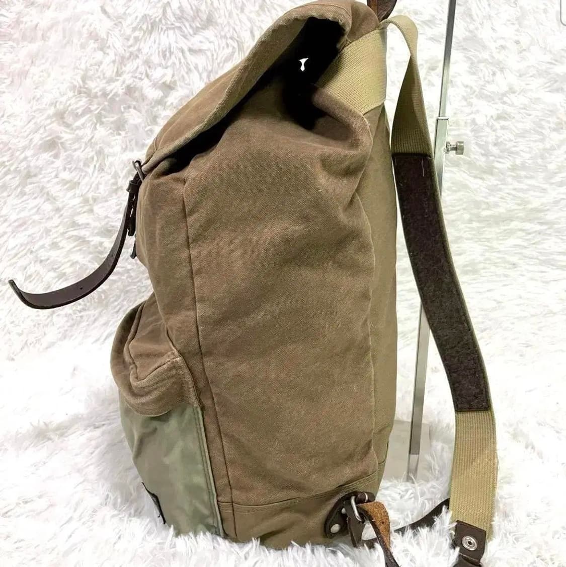 요시다 포터 브리지 샌드그린 캔버스 백팩 상품이미지2