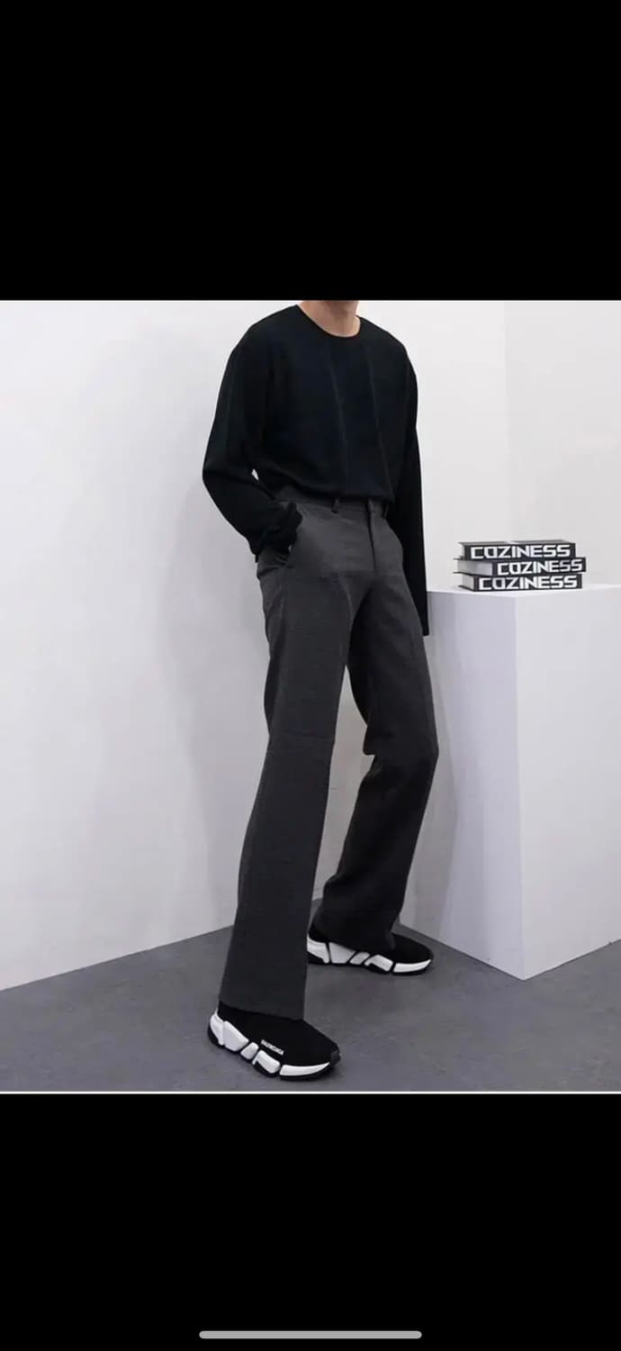 뉴치프시크 세미와이드 슬랙스 상품이미지1