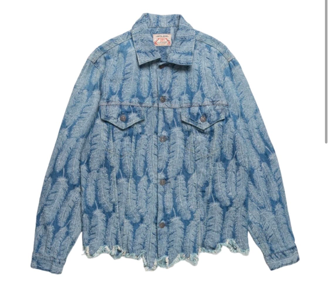 캐피탈 페더 데님 라이트 인디고 4 XL 상품이미지1