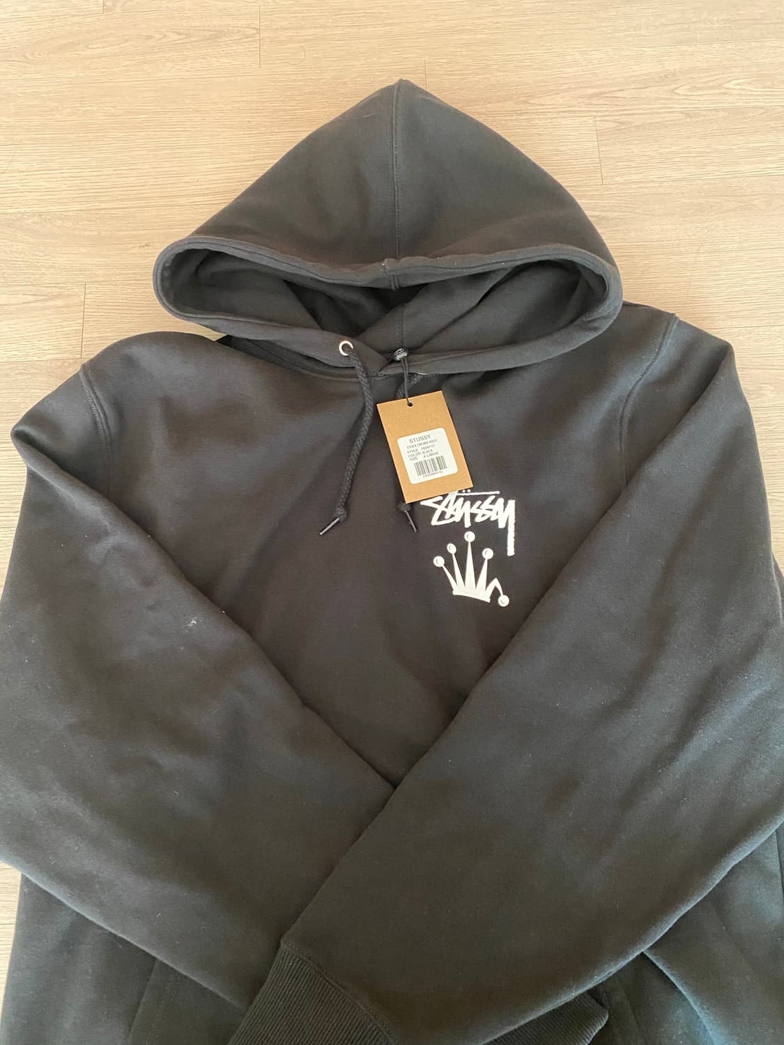 [xl] 스투시 크라운 후드티 새상품 상품이미지1