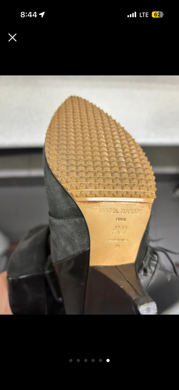 Isabel Marant x H&M 프린지 앵글 부츠 상품이미지4