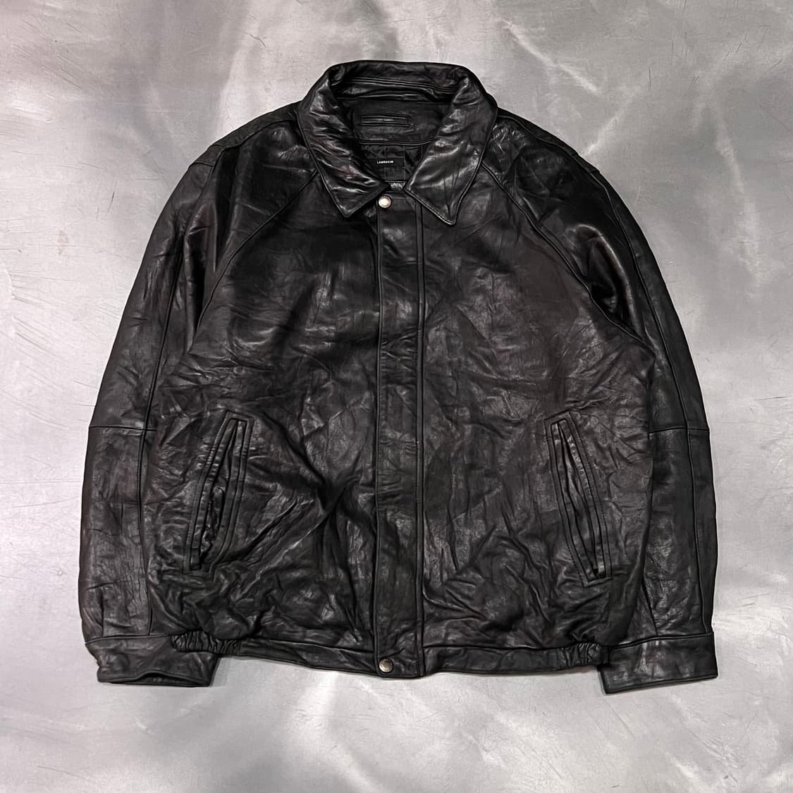  Claiborne 램스킨 레더 자켓 y14981 상품이미지1