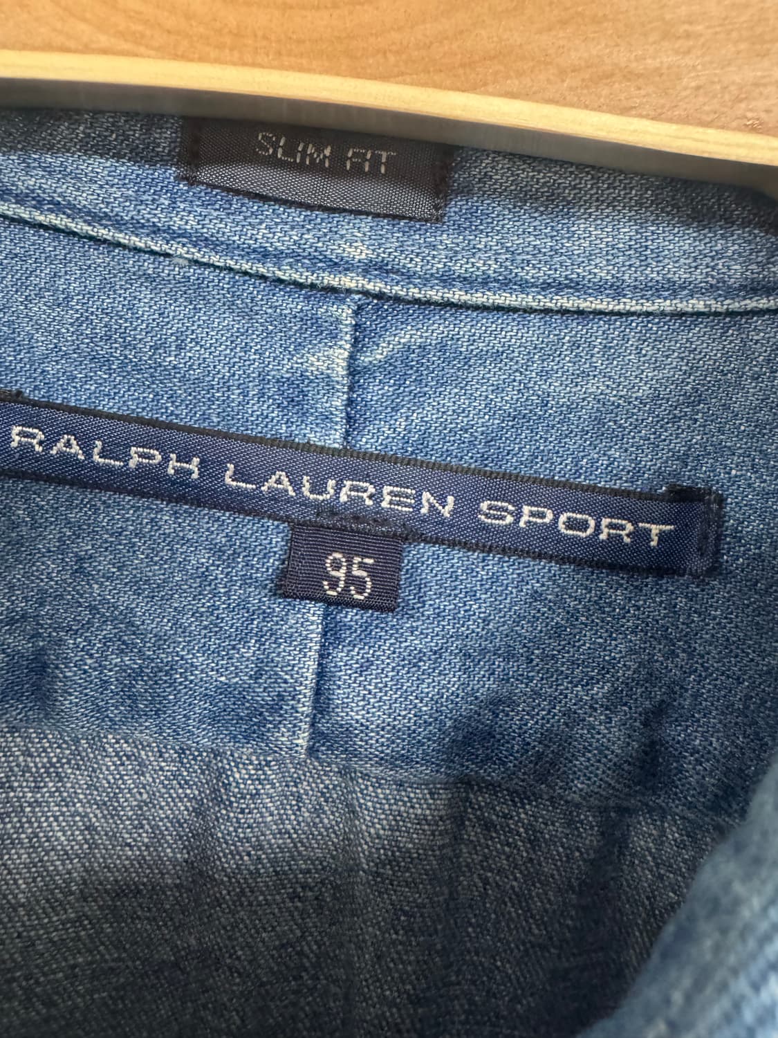 폴로 랄프로렌 데님 반팔 셔츠 상품이미지3