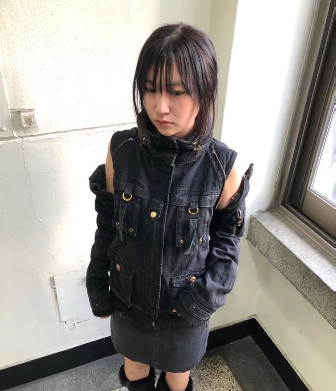 파우닝 133 빈티지 리즈리사 지퍼 자켓 (재판매) 상품이미지1