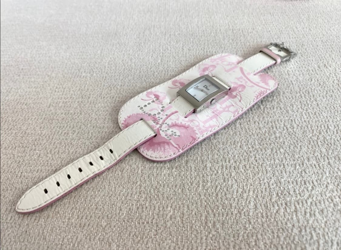 크리스찬 디올 마리스 화이트 자개 다이얼 쿼츠 상품이미지3