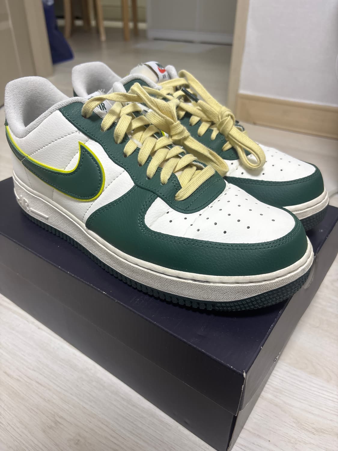 나이키 에어포스 1 ‘07 세일 노블그린 275 상품이미지4