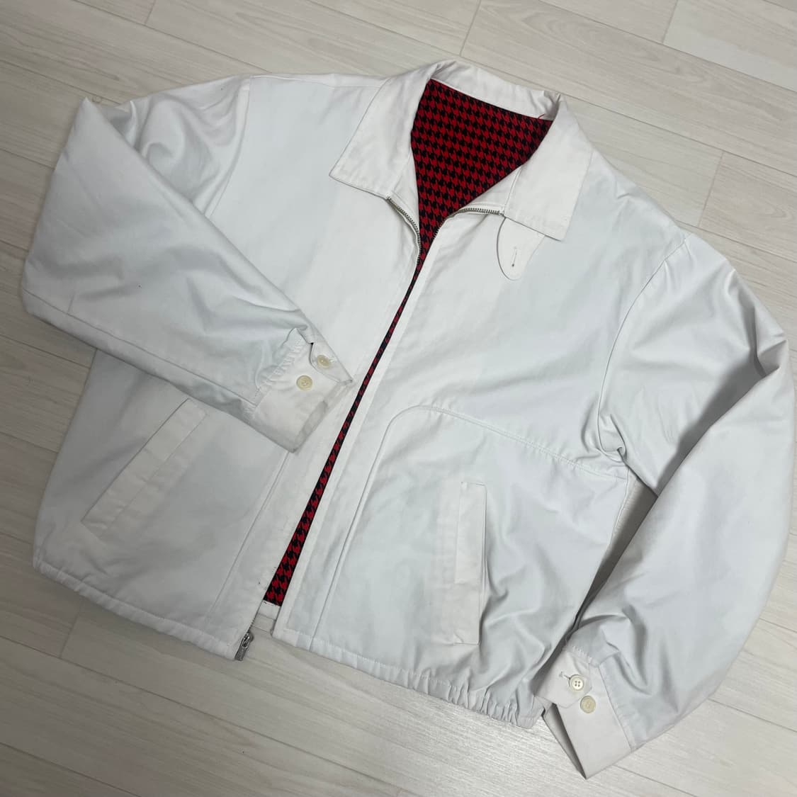 버드노트 드리즐러 자켓 화이트 상품이미지1