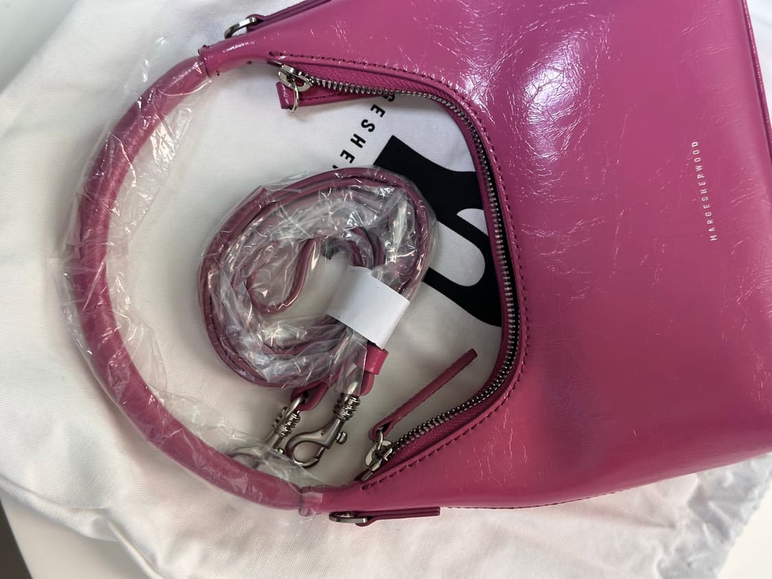 마지셔우드 미니 호보백 핑크 상품이미지5