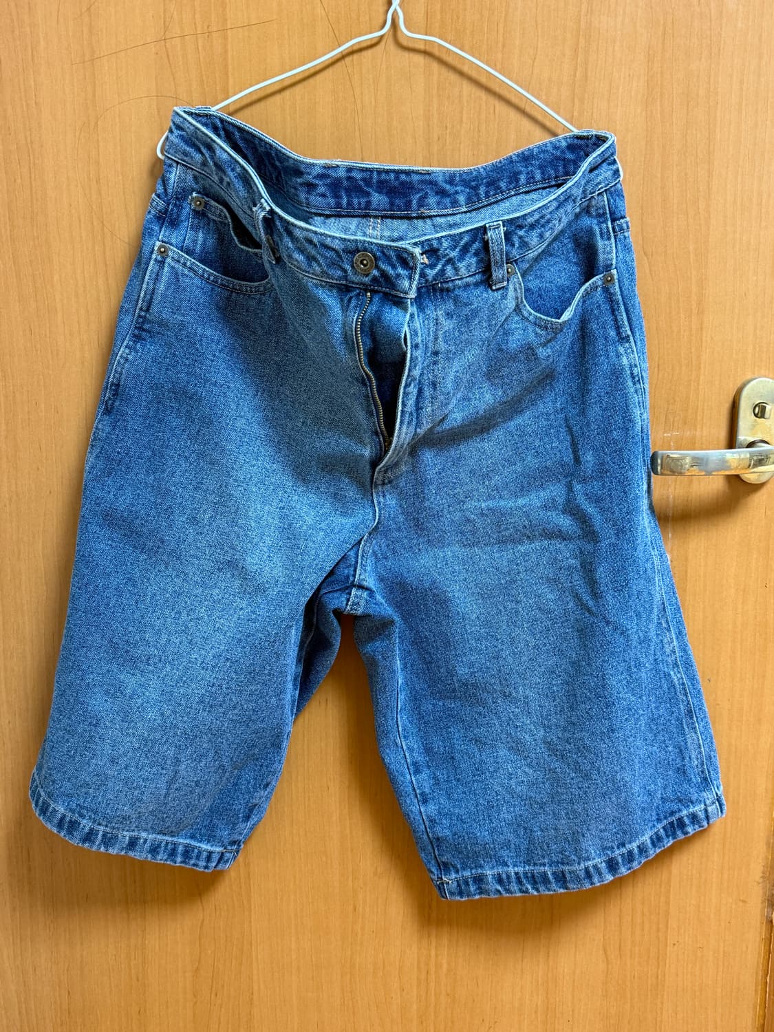 디키즈 웨이브 로고 데님 쇼츠 Medium Blue (32) 상품이미지3