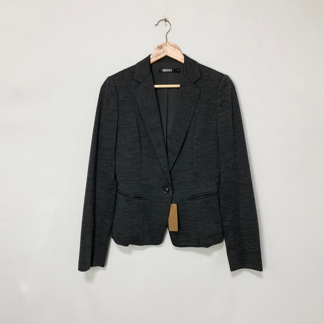 DKNY 여성 블레이저 차콜 긱시크 00s 일본 빈티지 상품이미지1