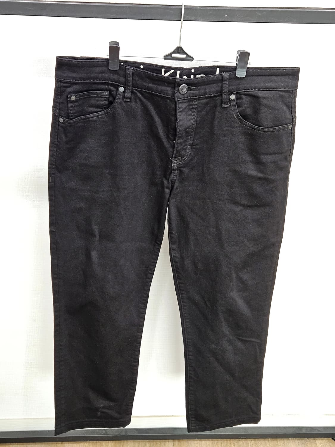 캘빈클라인 블랙 면바지 36사이즈 상품이미지5