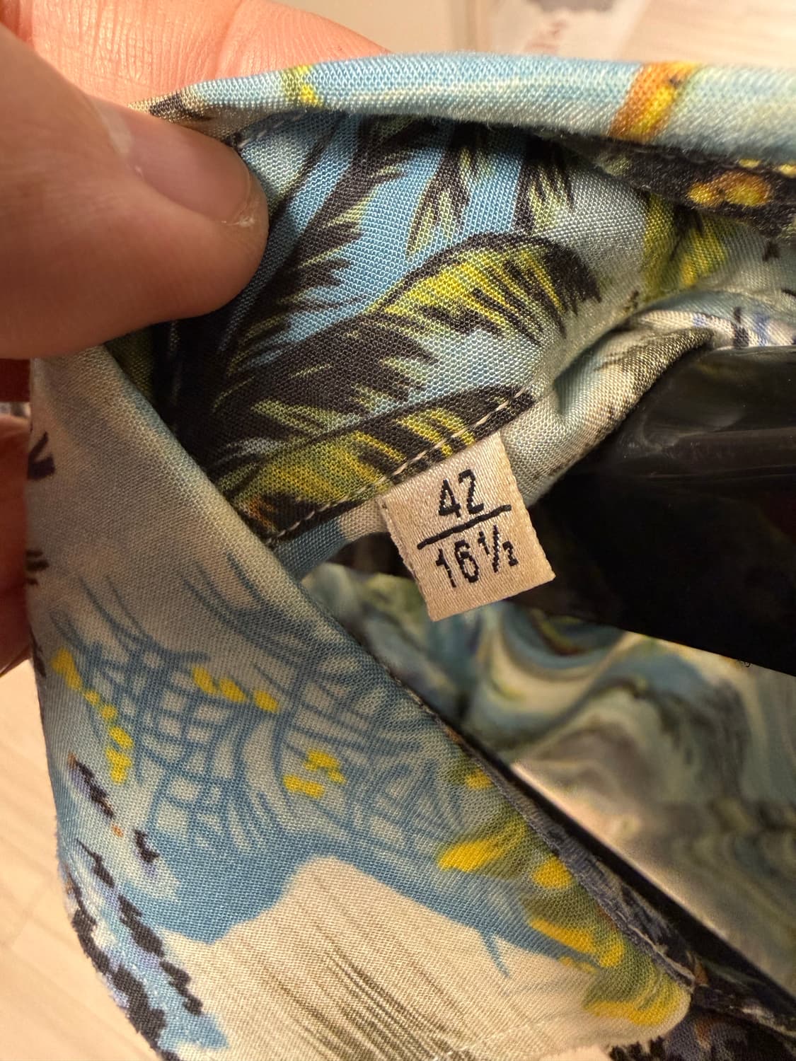 생로랑16ss 하와이안셔츠 42사이즈 상품이미지3