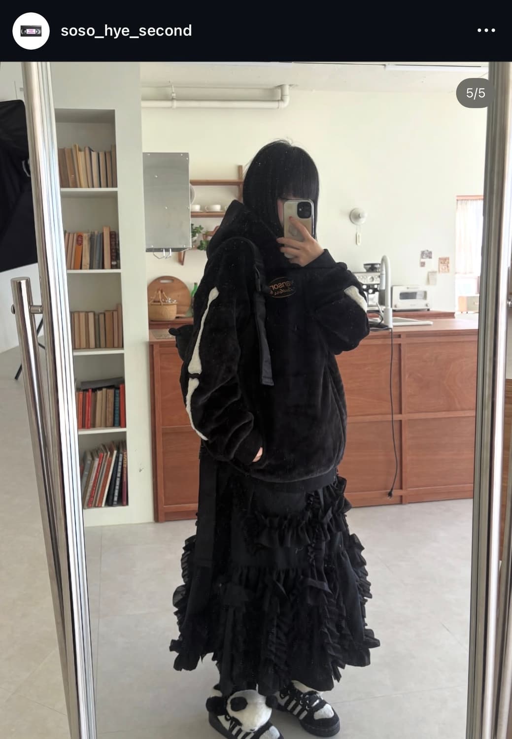 밴슨 퍼 후드집업 상품이미지3