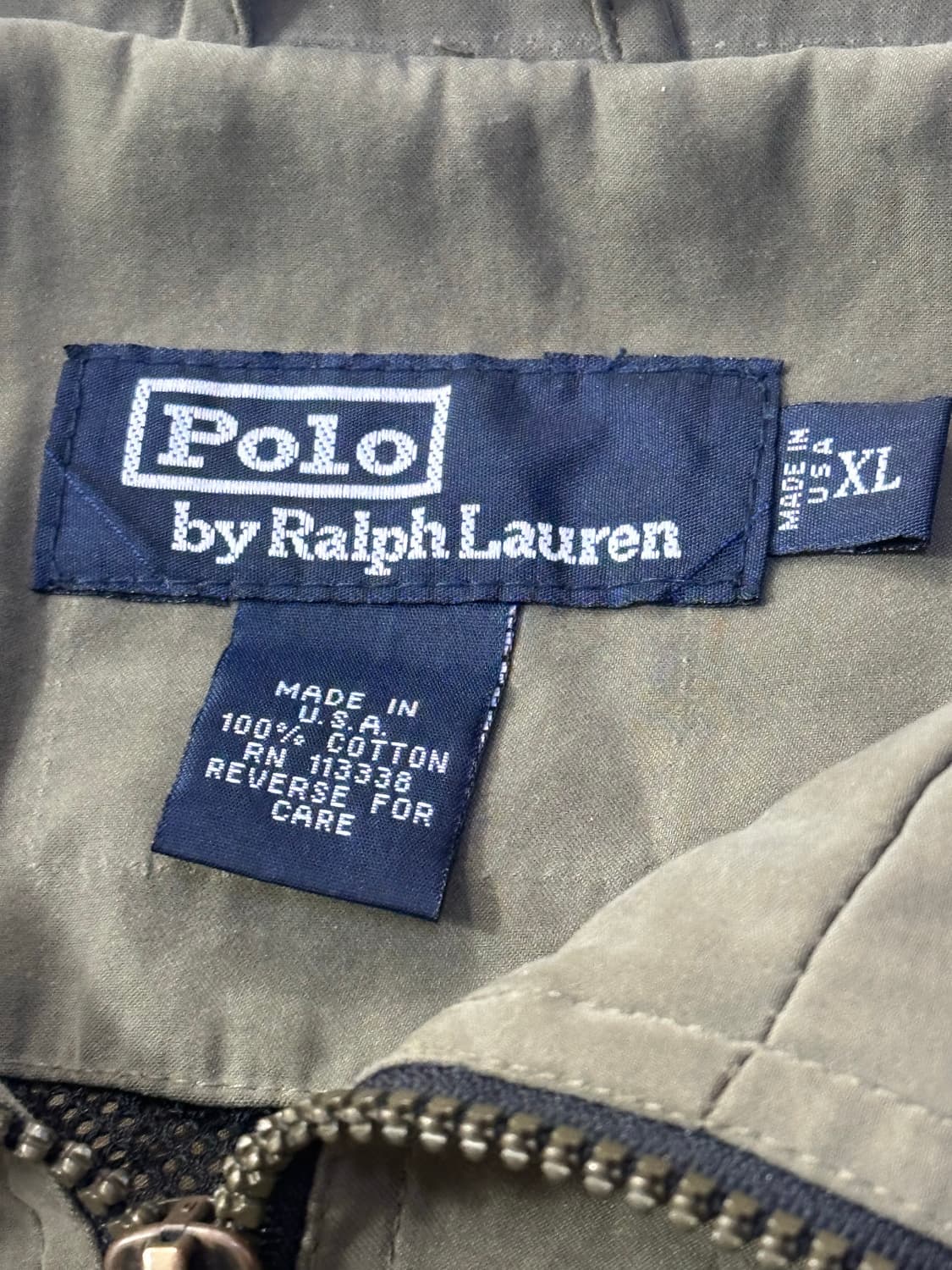 희귀) 폴로 카키 자켓 XL 상품이미지4