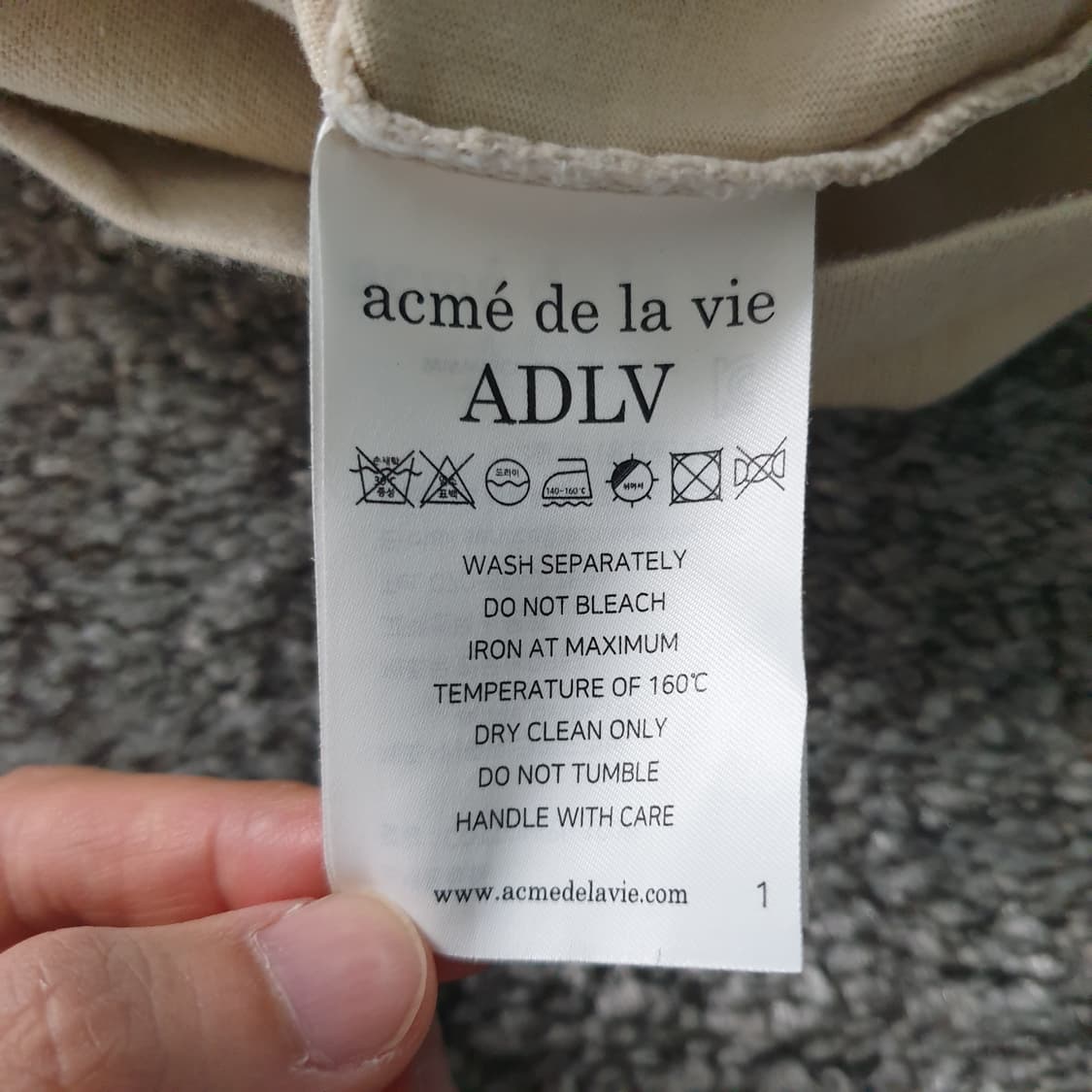 [무료배송] ADLV 테디베어 반팔 티셔츠 상품이미지6