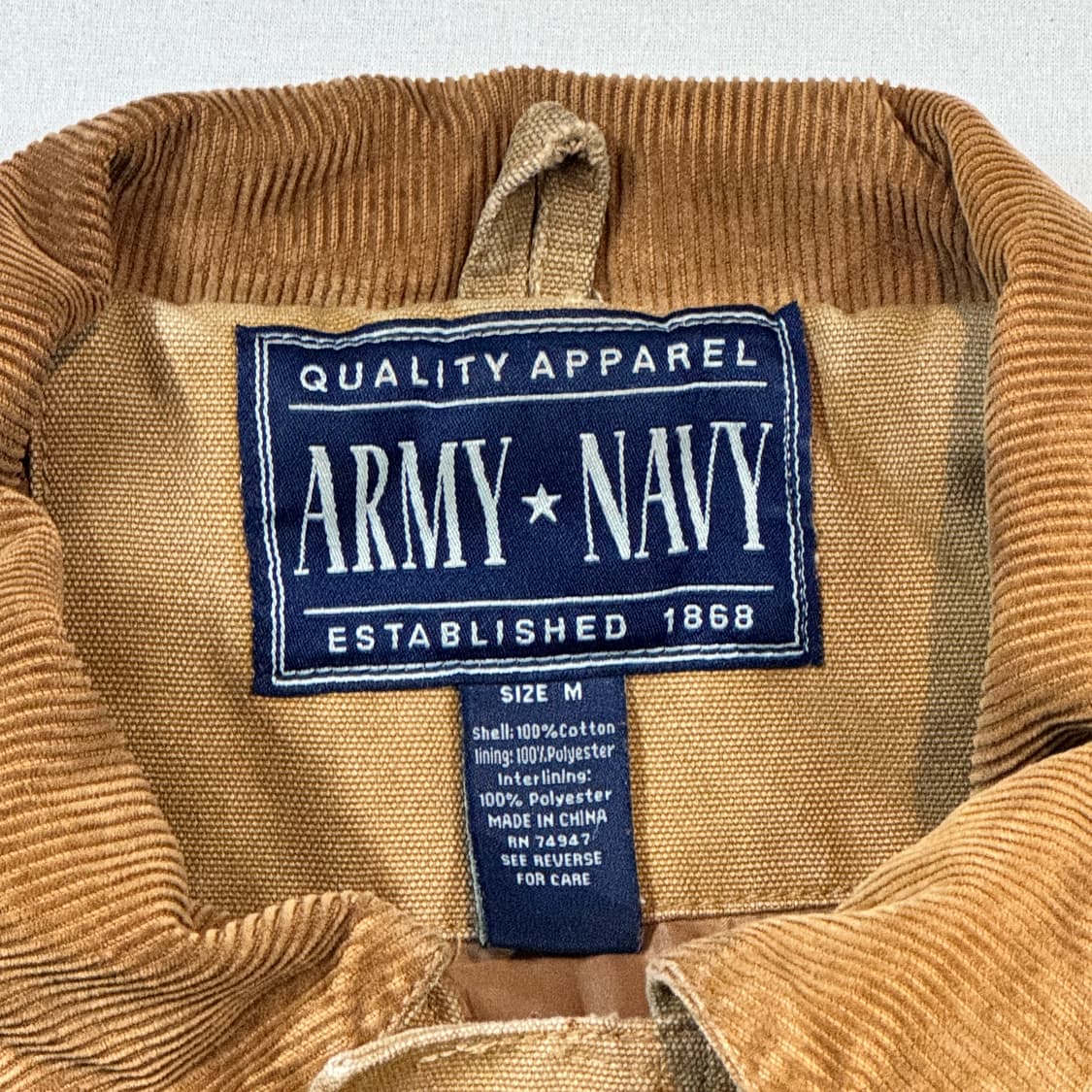 M) ARMY NAVY USA 워크웨어 워크 자켓 상품이미지6