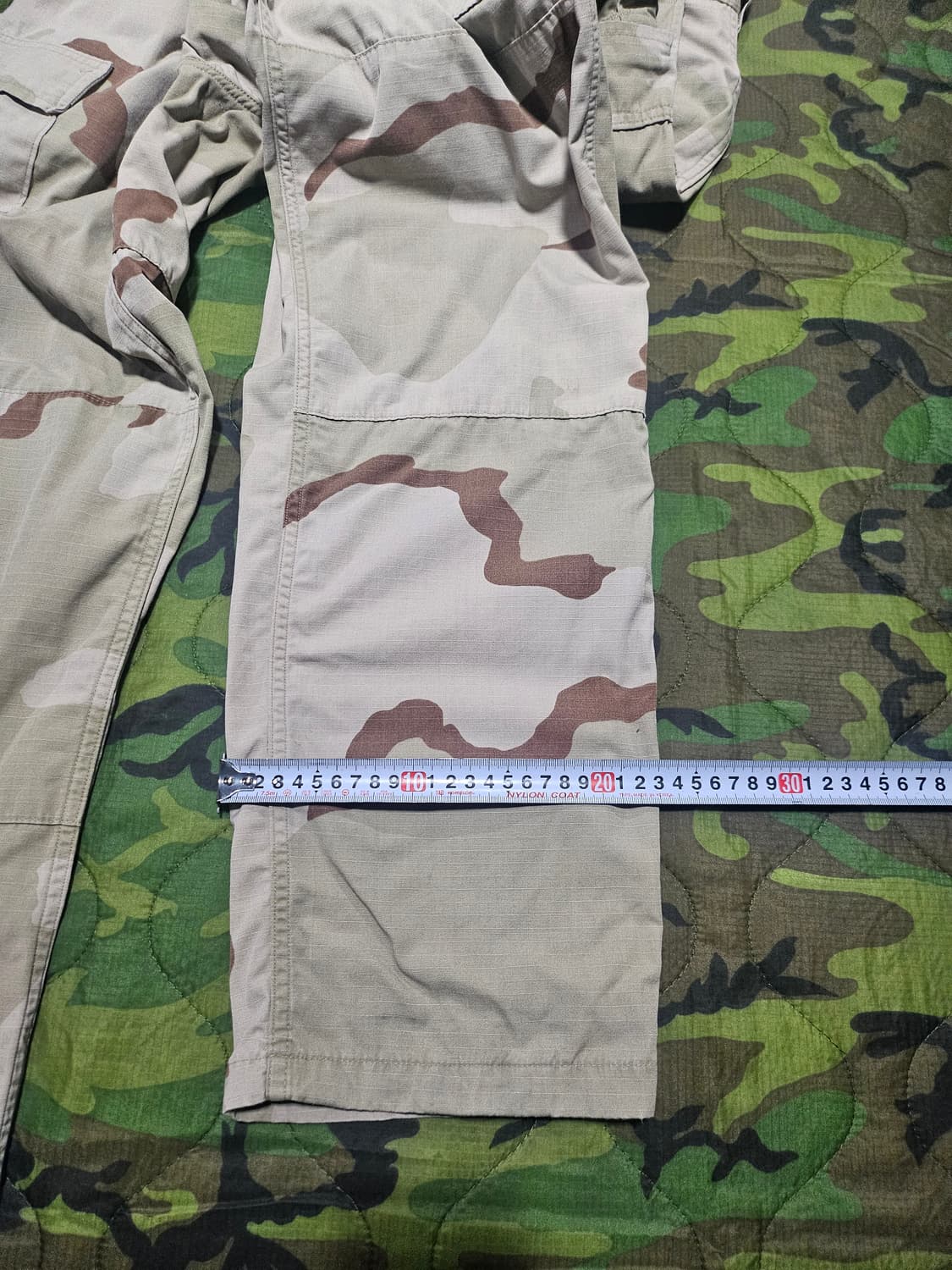 미군오리지날 사막삼색 bdu MXL 상품이미지7