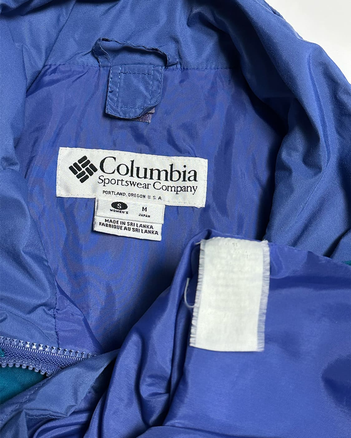 콜럼비아 바람막이 블루 상품이미지3