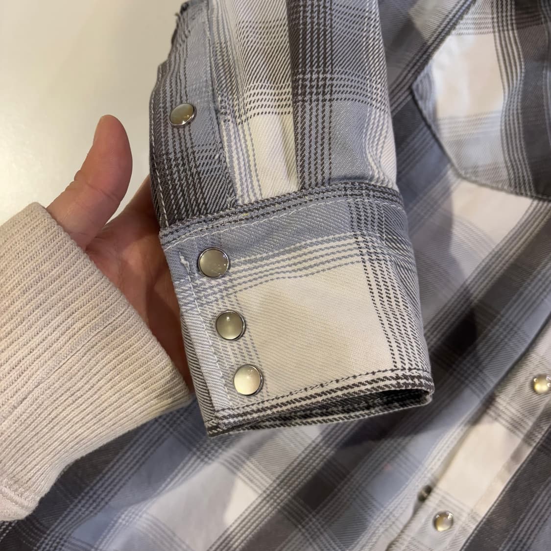 리바이스 레드탭 투포켓 체크셔츠 L 상품이미지3