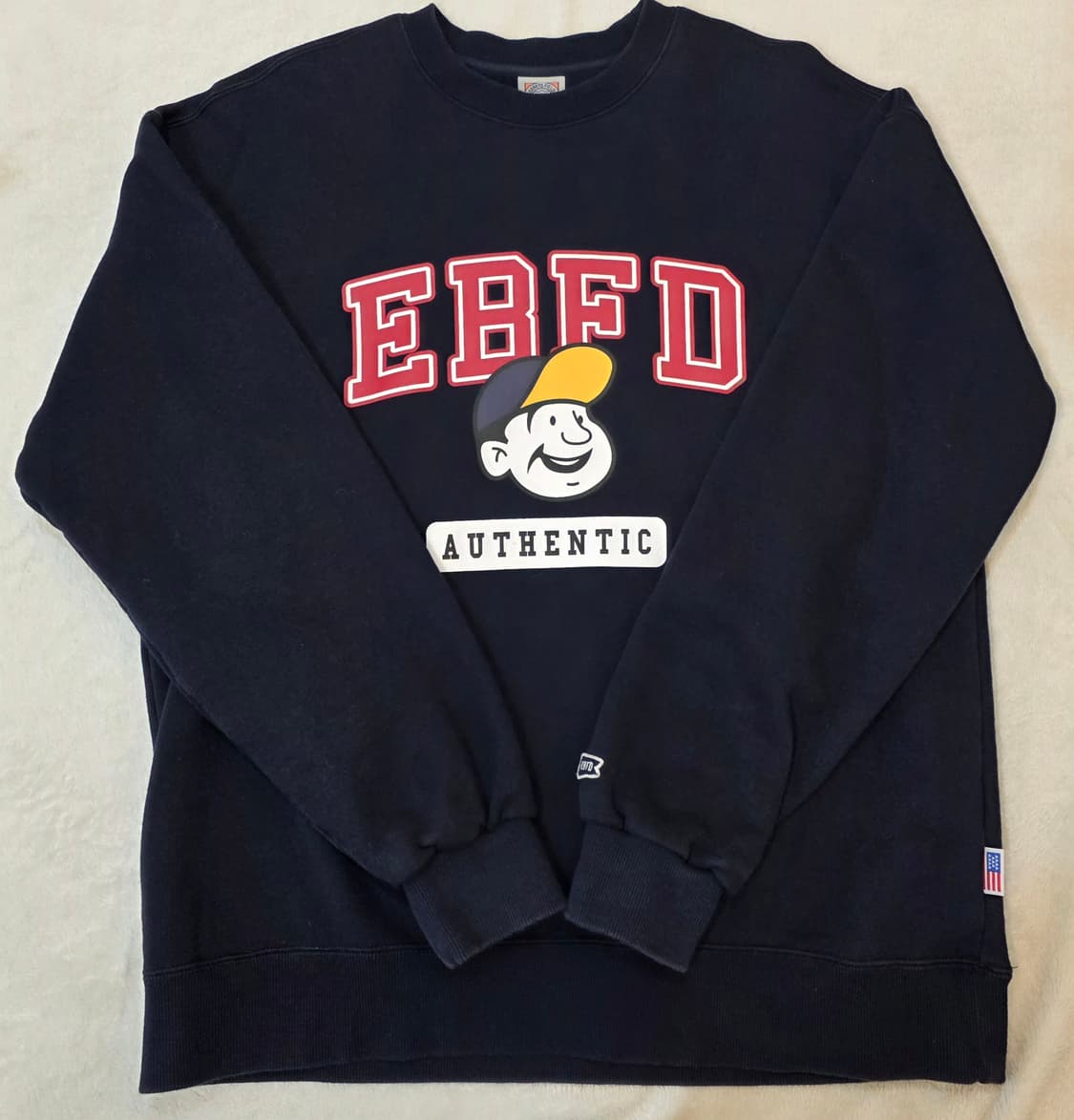 EBFD 케쥬얼 빈티지 맨투맨 상품이미지2