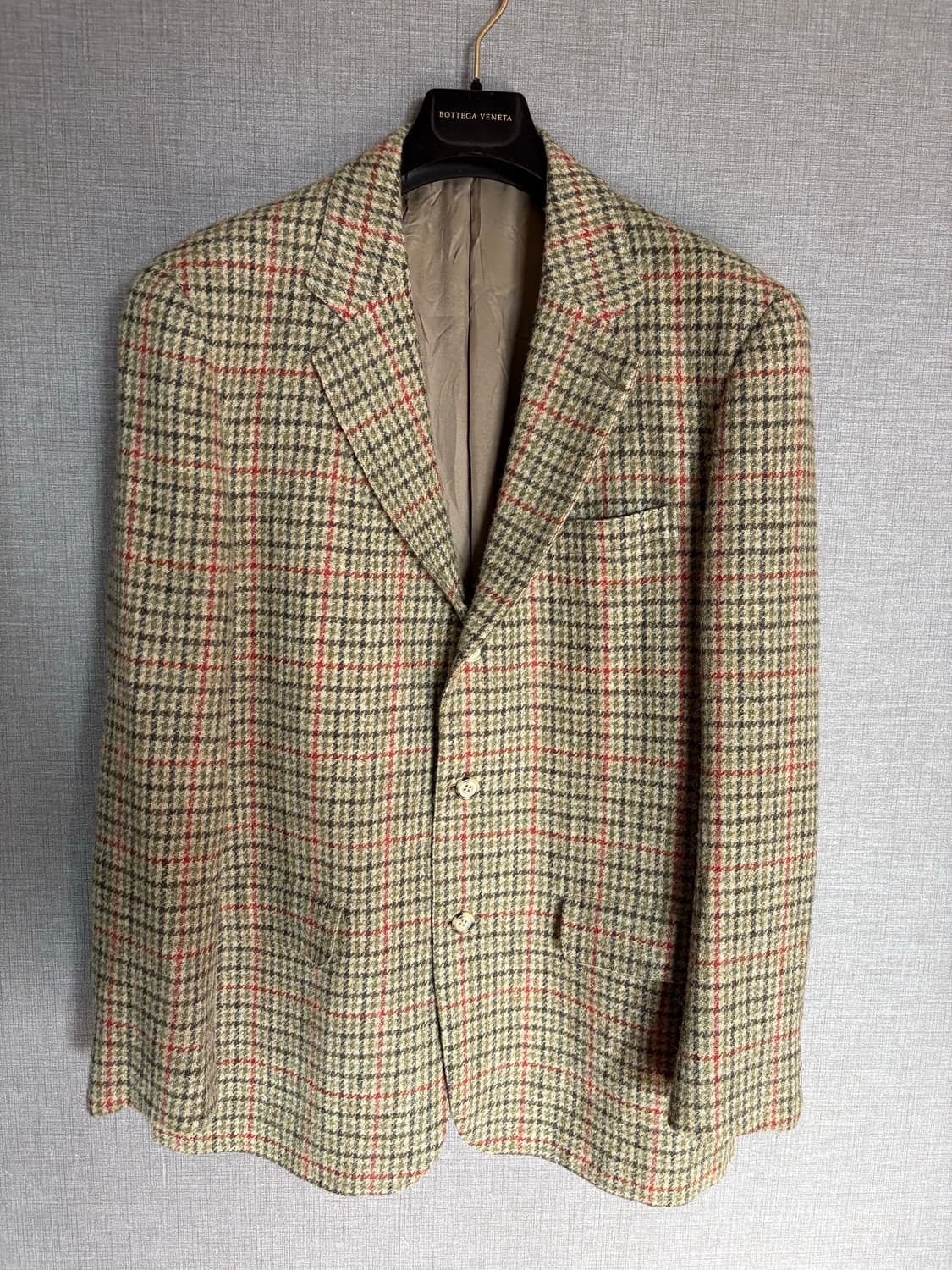 Norman Hilton 체크 울 블레이저 Japan 상품이미지1