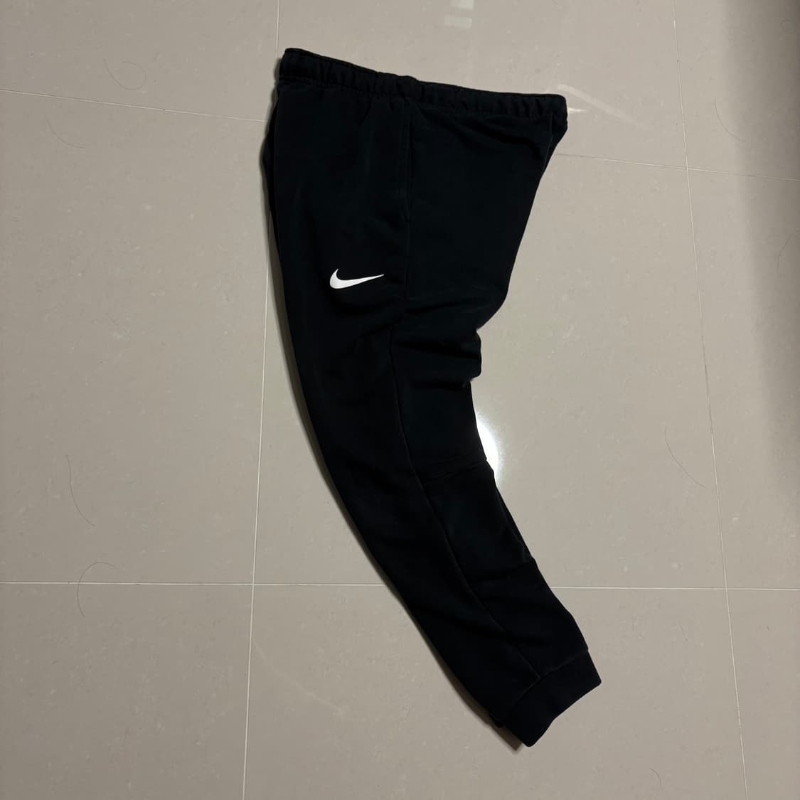 정품 나이키 스우시 블랙 조거팬츠 트레이닝 바지 상품이미지5