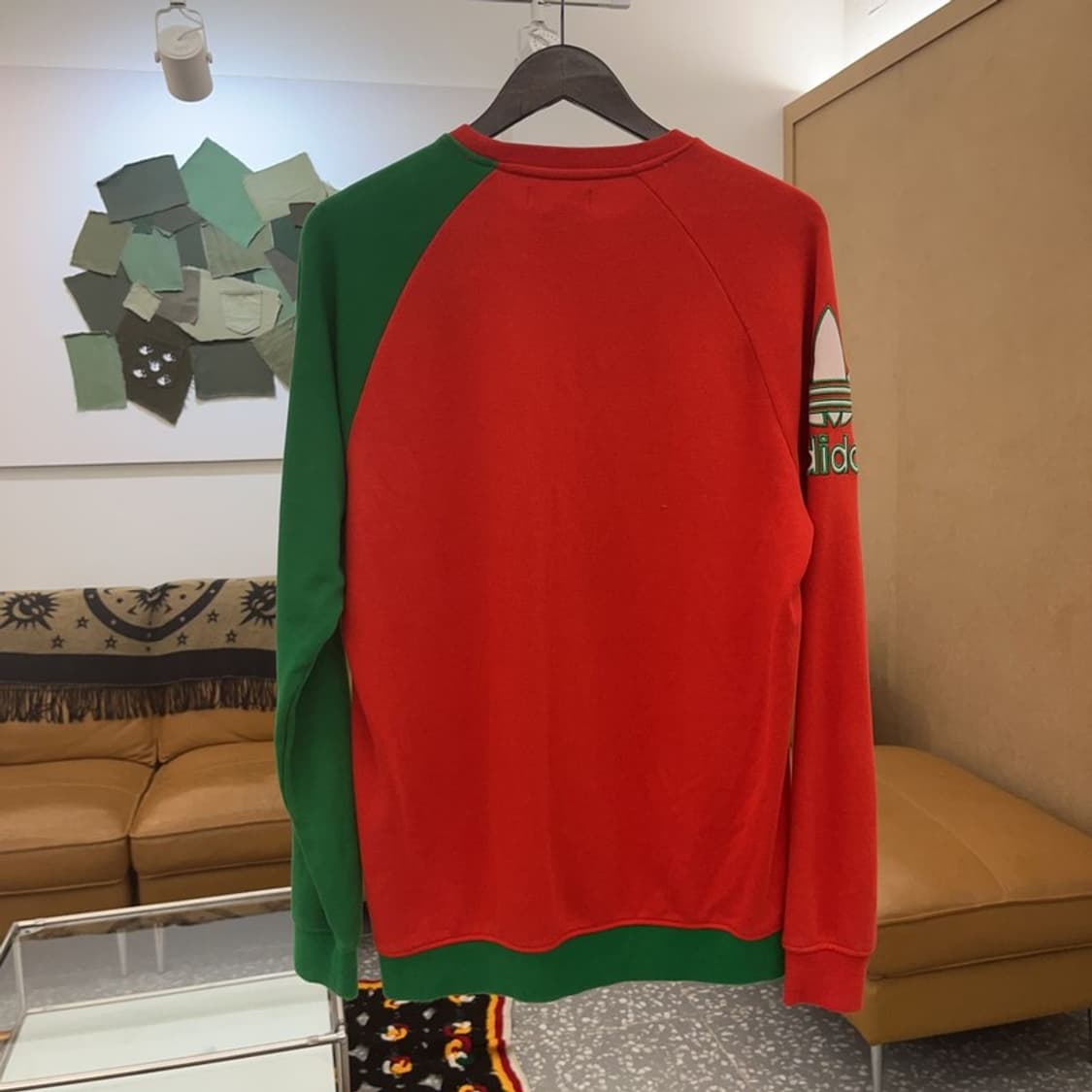 아디다스 빅 스컬 데이데드크루 트레포일 맨투맨 105 C06502 상품이미지4