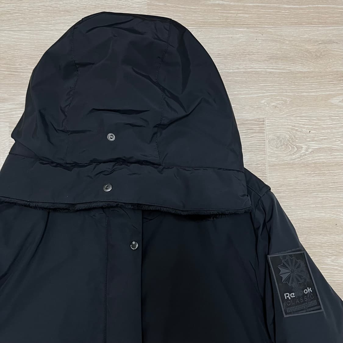 리복 남성 덕다운 롱패딩 상품이미지1